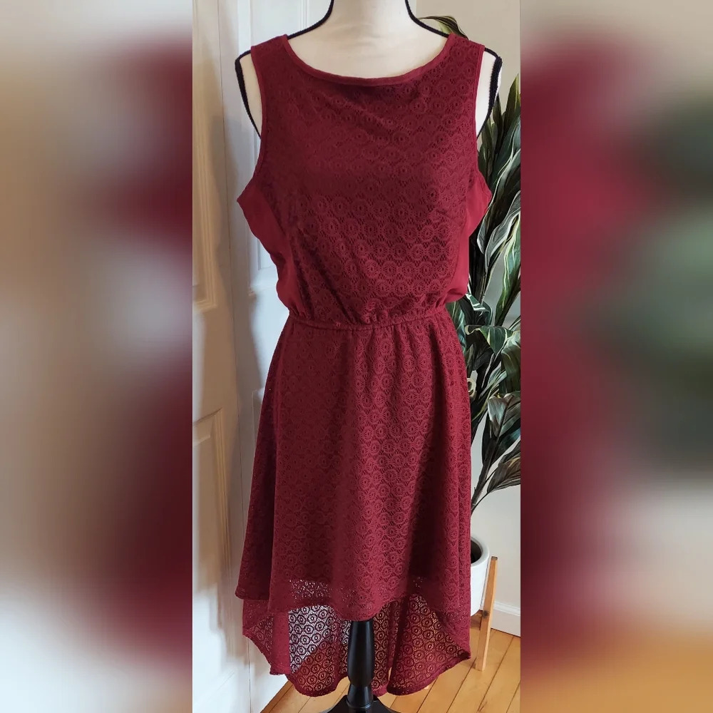 Francesca's Red Alta Dress